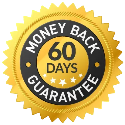 Money back guarantee seal